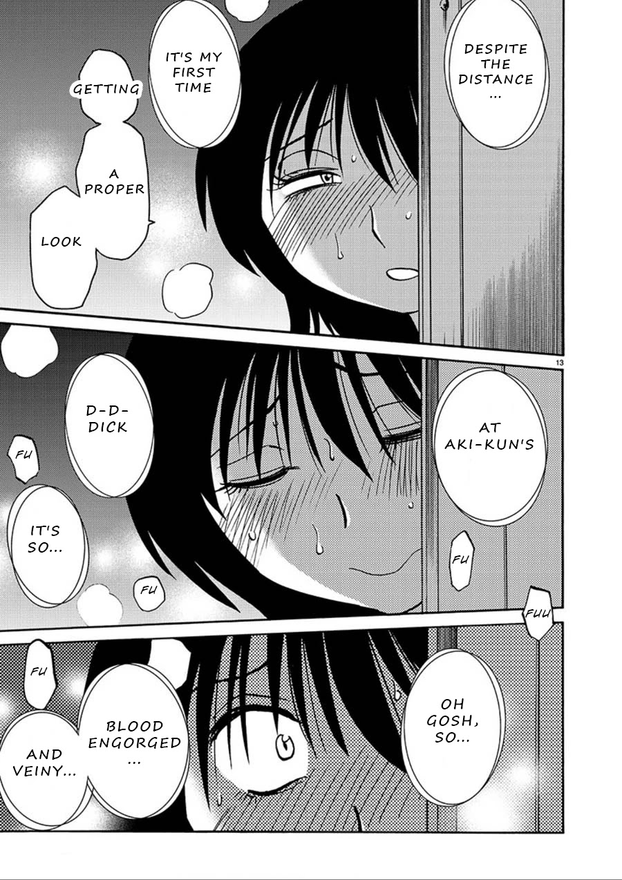 Rakujitsu no Pathos Chapter 56 page 13 - Chapter 56: Was He Peeping From This Place?