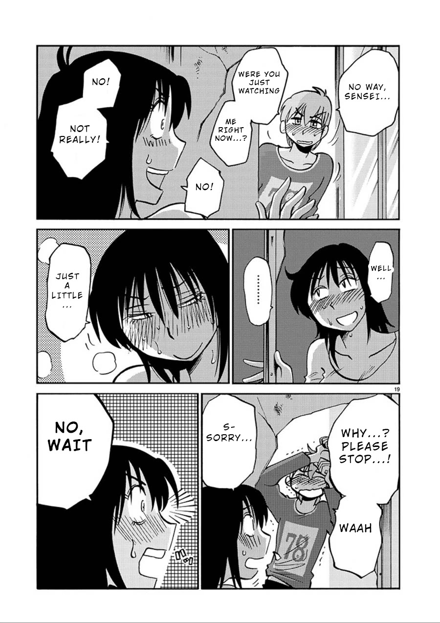 Rakujitsu no Pathos Chapter 56 page 19 - Chapter 56: Was He Peeping From This Place?