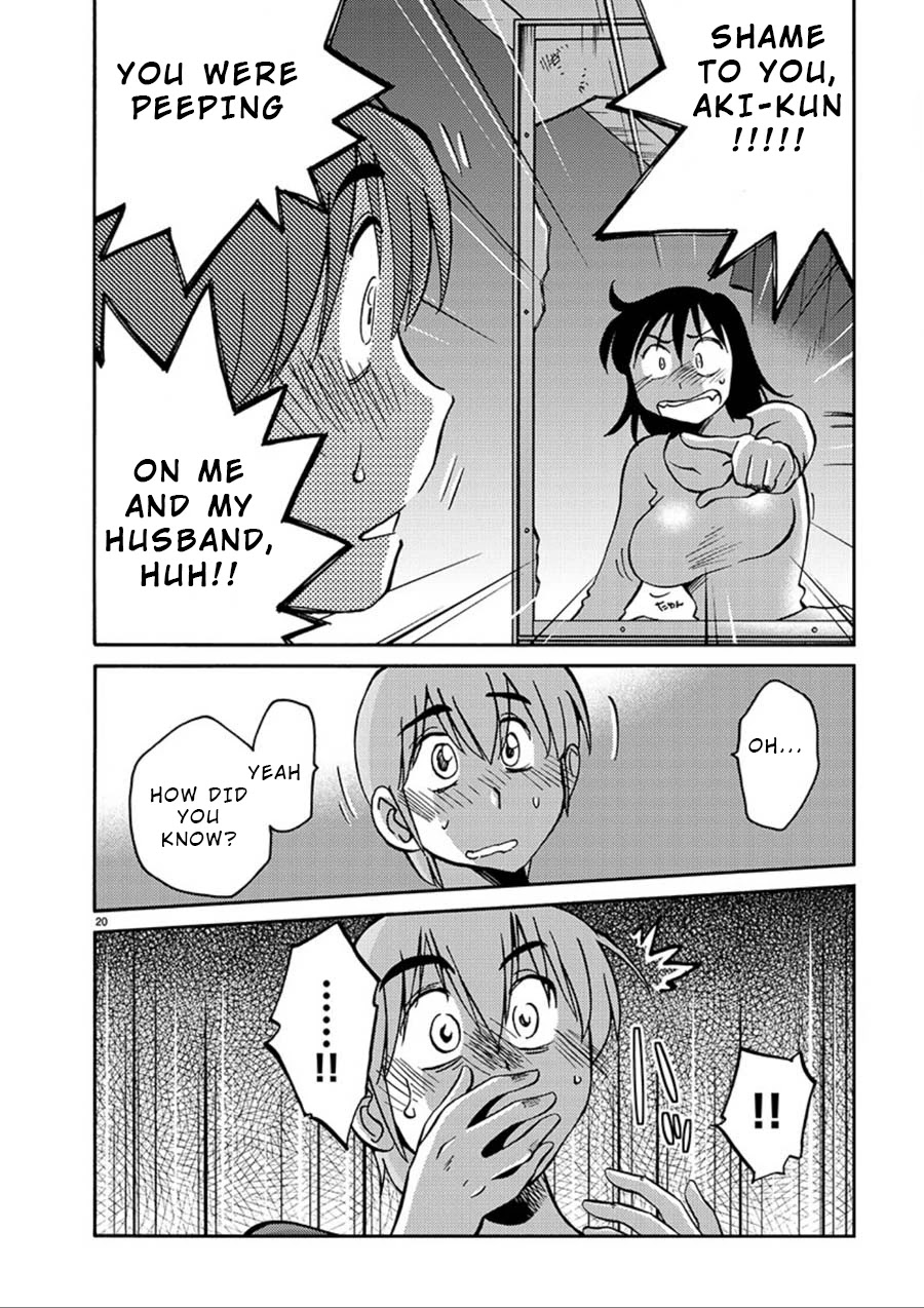 Rakujitsu no Pathos Chapter 56 page 20 - Chapter 56: Was He Peeping From This Place?