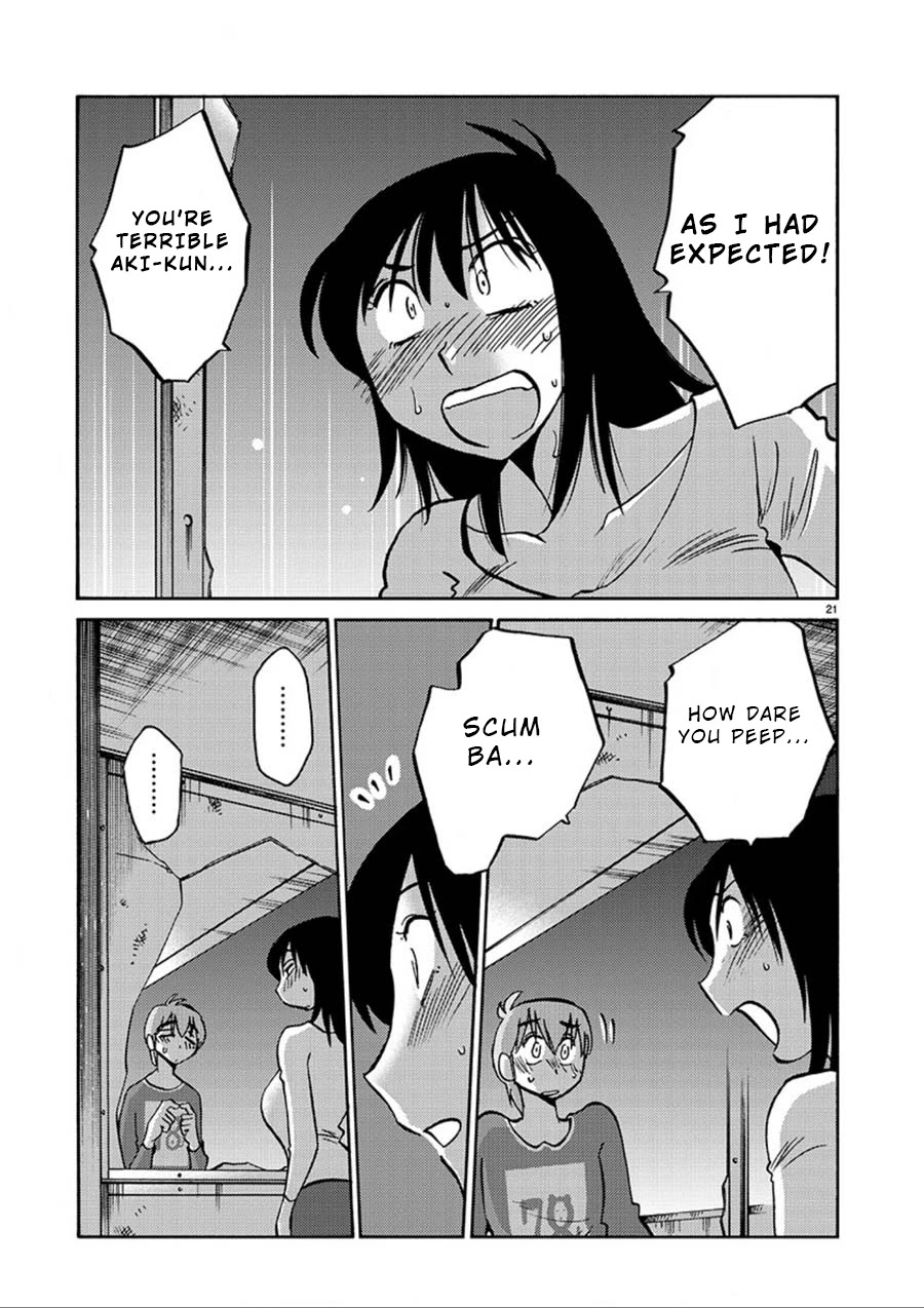 Rakujitsu no Pathos Chapter 56 page 21 - Chapter 56: Was He Peeping From This Place?
