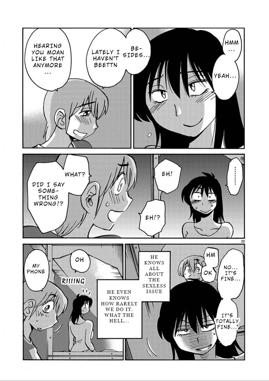 Rakujitsu no Pathos Chapter 56 page 23 - Chapter 56: Was He Peeping From This Place?