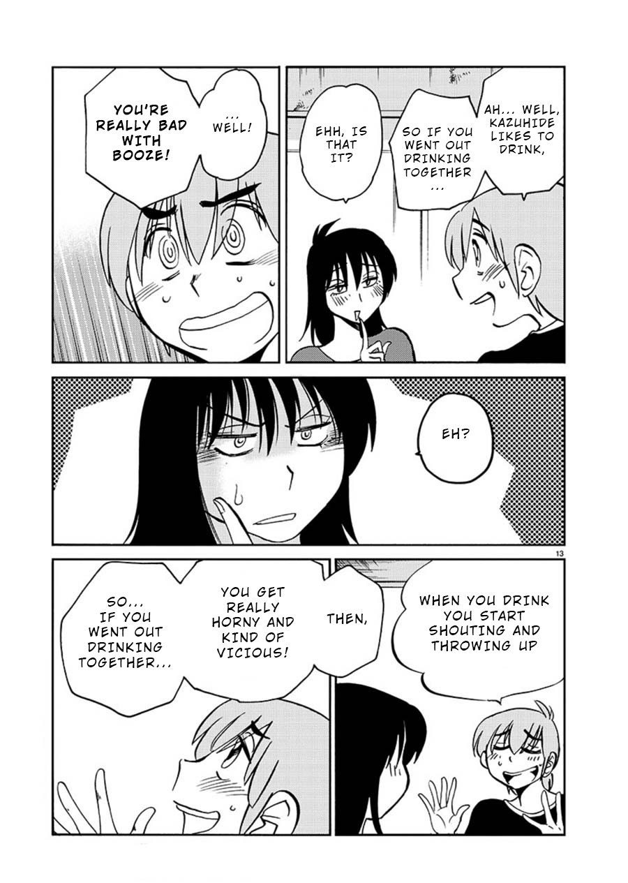 Rakujitsu no Pathos Chapter 59 page 13 - Chapter 59: Was Kazuhide so Crazy?