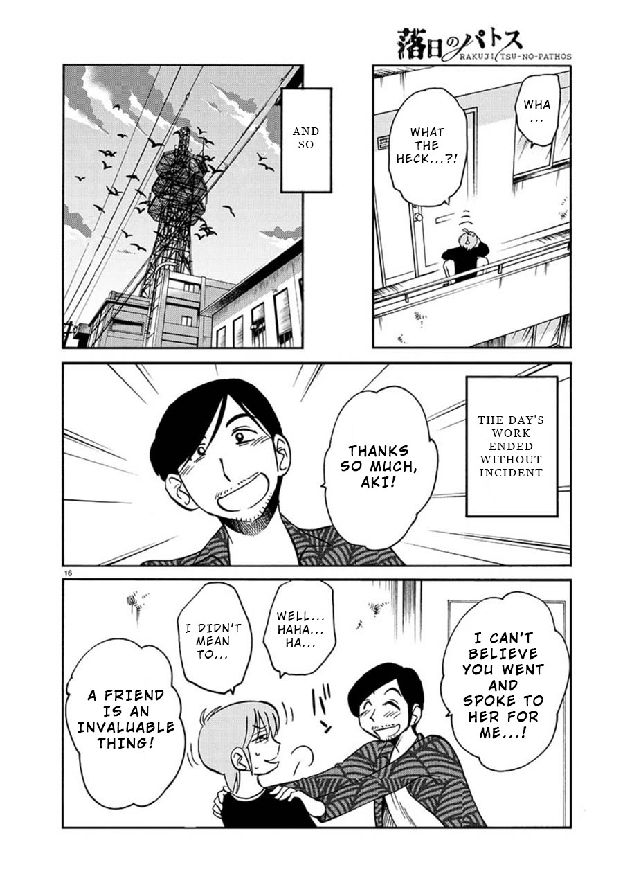 Rakujitsu no Pathos Chapter 59 page 16 - Chapter 59: Was Kazuhide so Crazy?