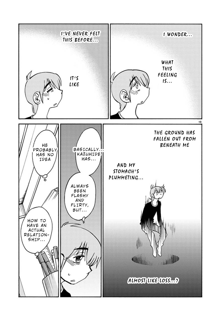 Rakujitsu no Pathos Chapter 59 page 19 - Chapter 59: Was Kazuhide so Crazy?