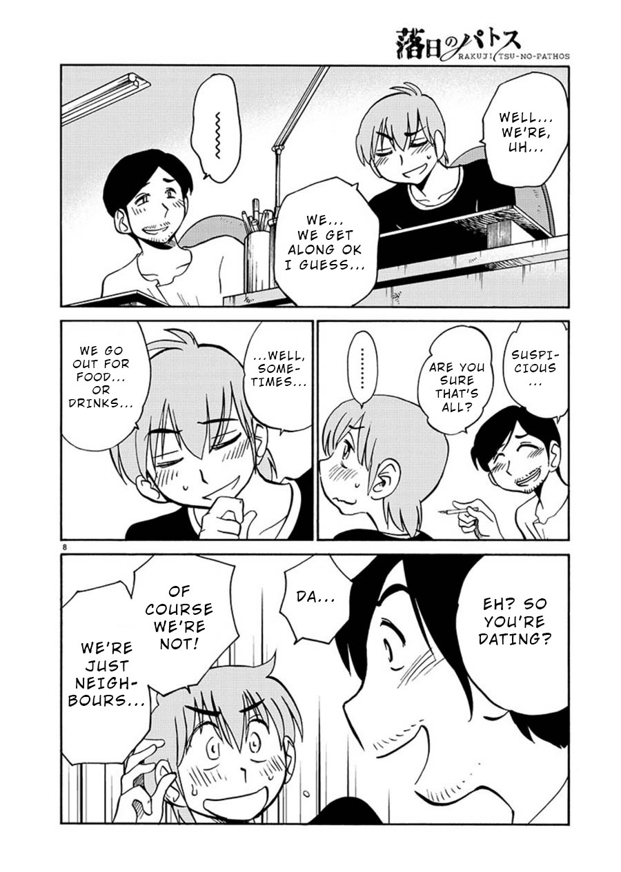Rakujitsu no Pathos Chapter 59 page 8 - Chapter 59: Was Kazuhide so Crazy?