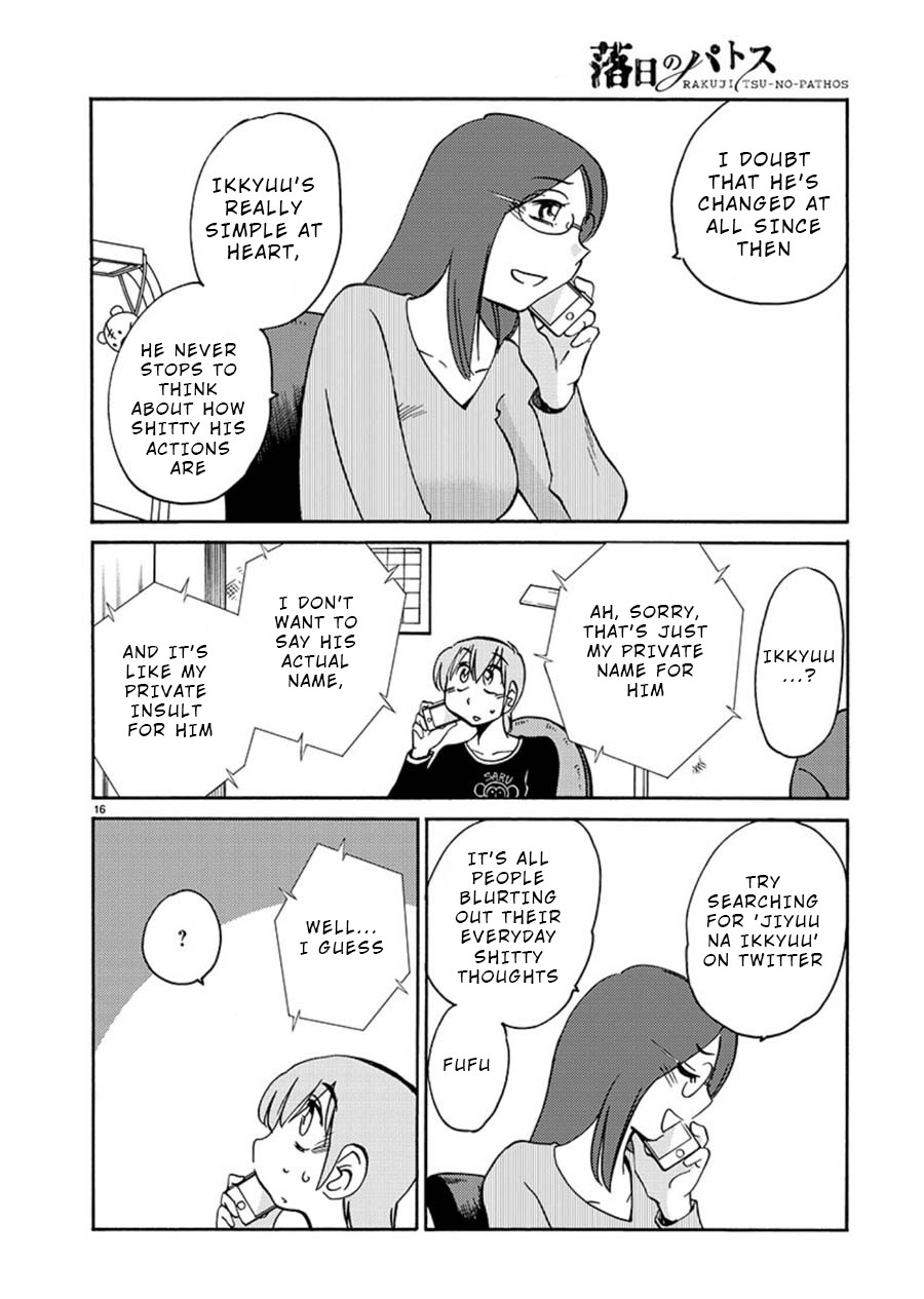 Rakujitsu no Pathos Chapter 60 page 16 - Chapter 60: Masami-Chan, Did You Want It So Much?