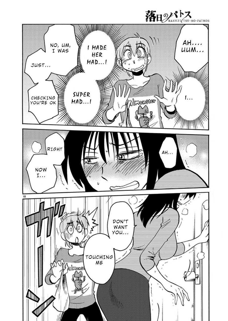 Rakujitsu no Pathos Chapter 66 page 18 - Chapter 66: You Do That, There, With The Thing?