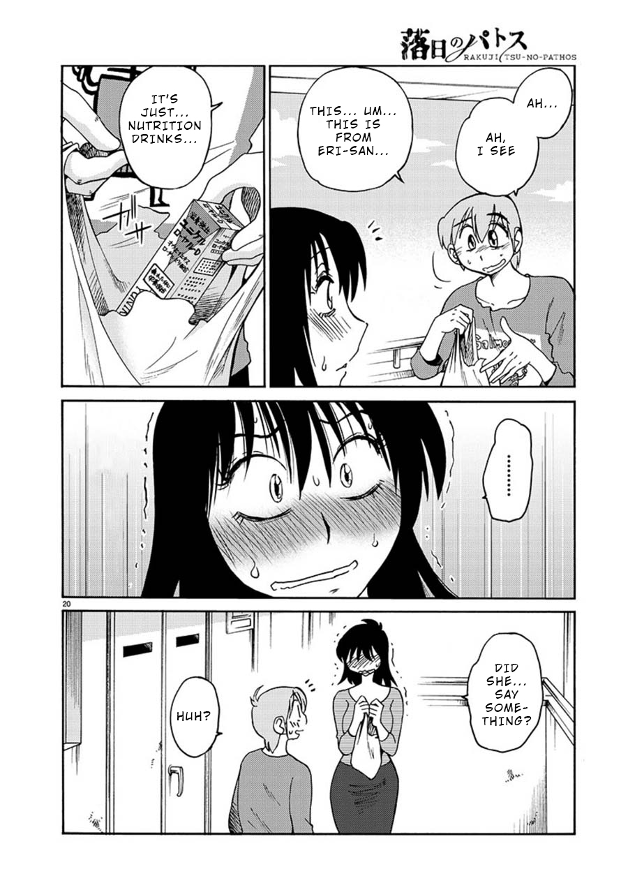 Rakujitsu no Pathos Chapter 66 page 20 - Chapter 66: You Do That, There, With The Thing?