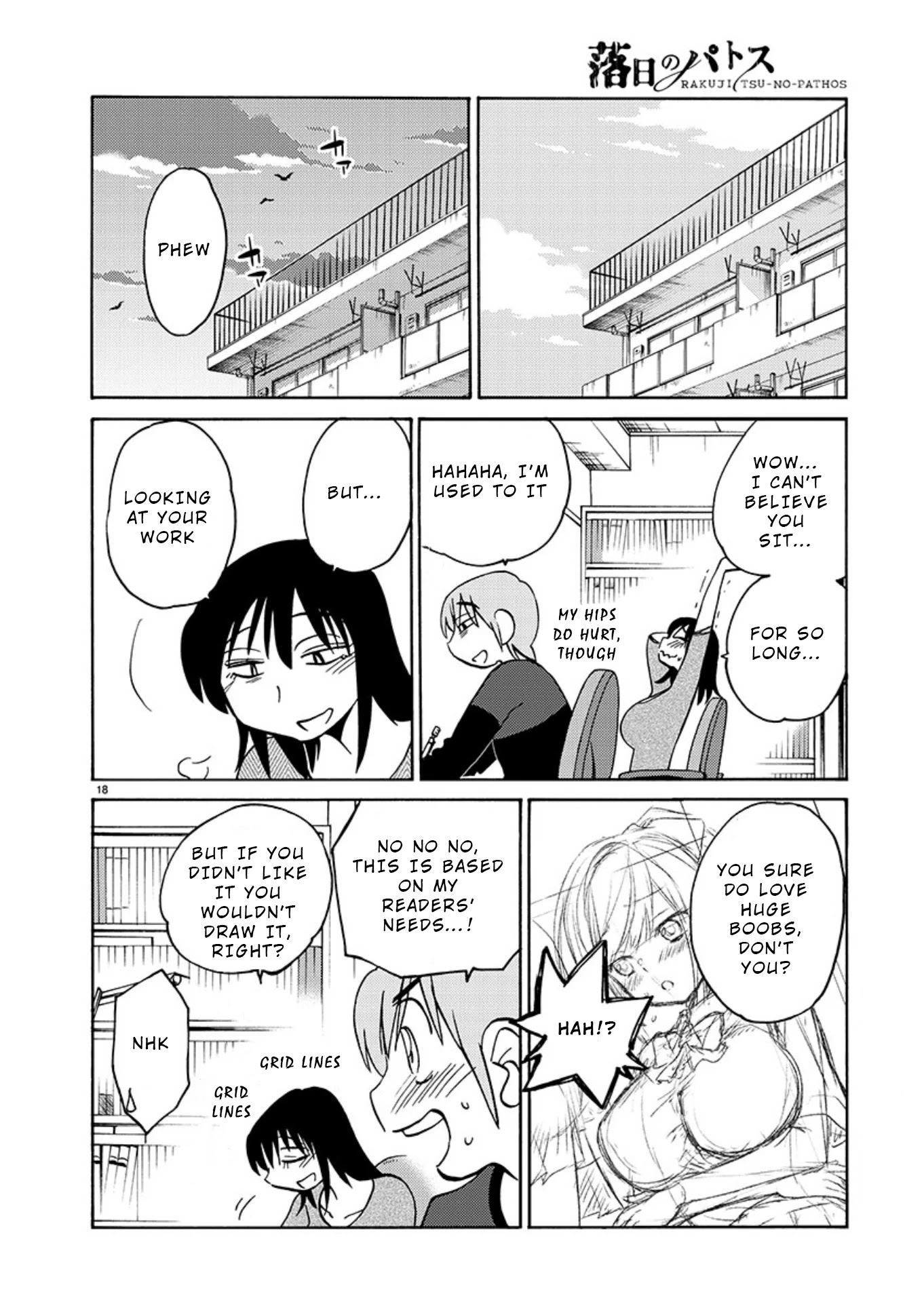 Rakujitsu no Pathos Chapter 69 page 18 - Chapter 69: Can I use your first name?