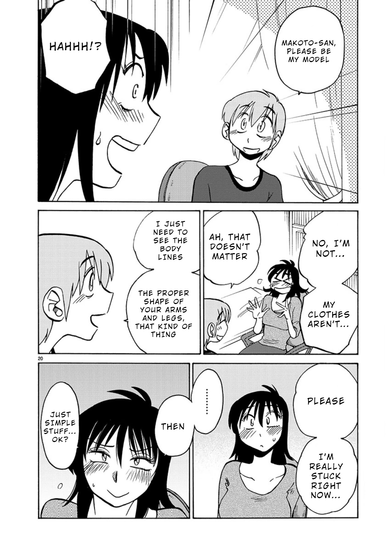 Rakujitsu no Pathos Chapter 69 page 20 - Chapter 69: Can I use your first name?