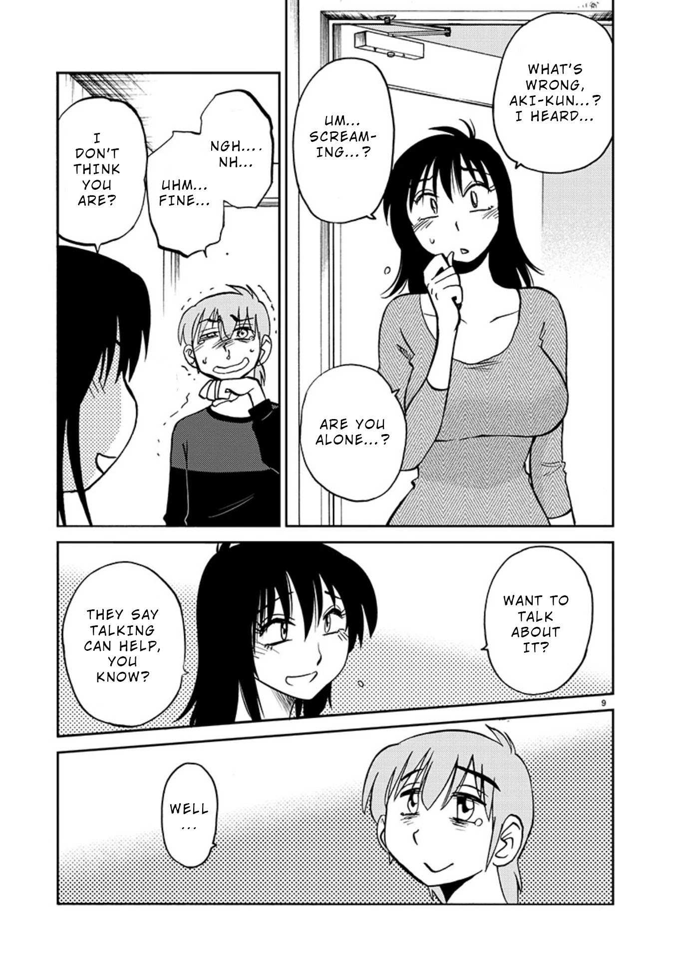 Rakujitsu no Pathos Chapter 69 page 9 - Chapter 69: Can I use your first name?