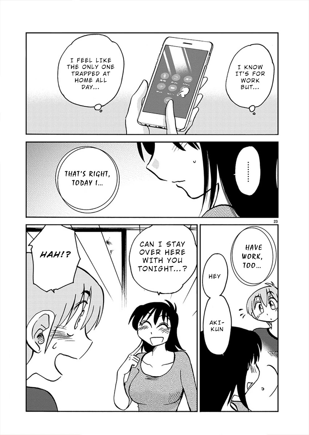 Rakujitsu no Pathos Chapter 70 page 21 - Chapter 70: Using Your First Name?
