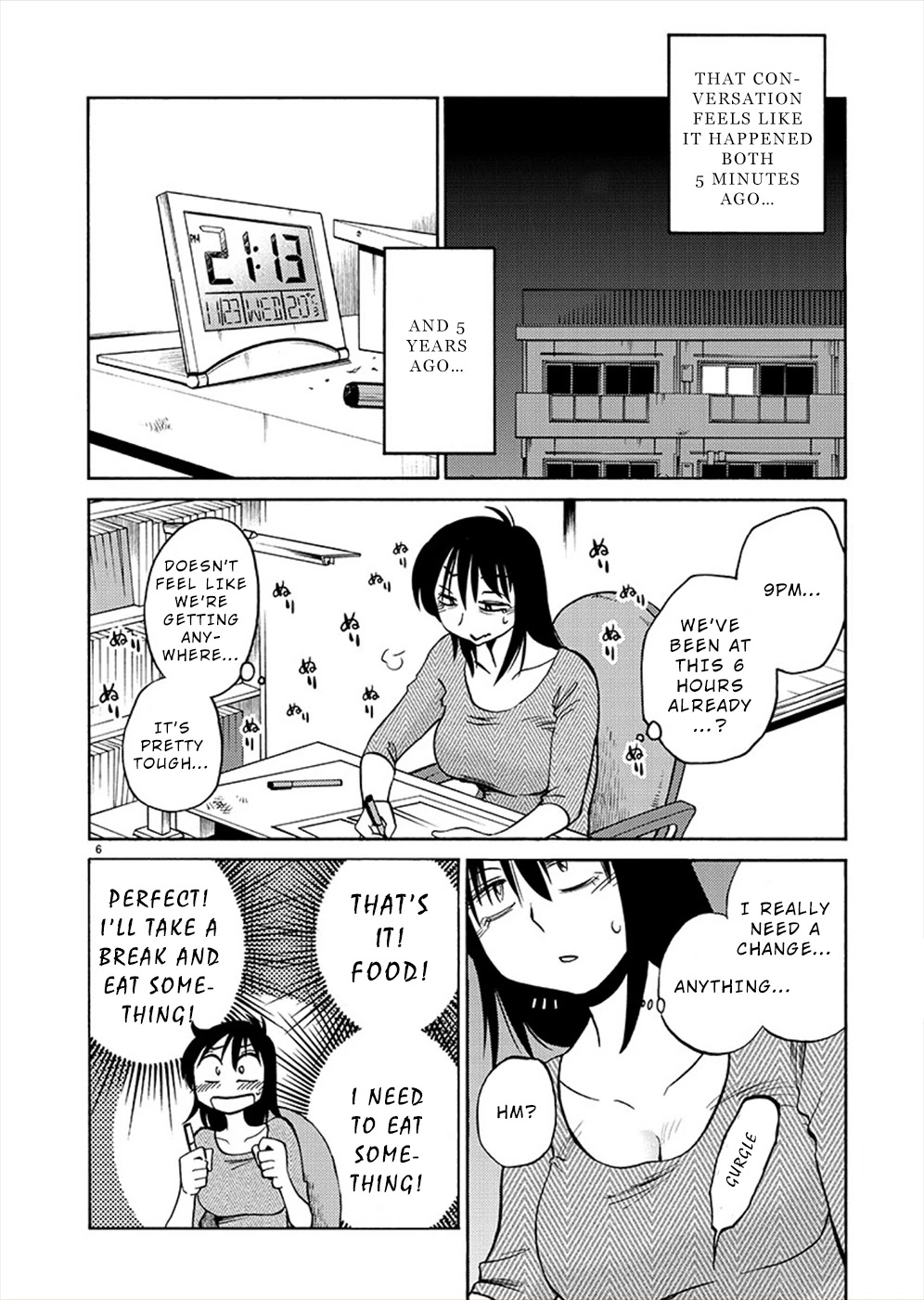 Rakujitsu no Pathos Chapter 71 page 6 - Chapter 71: Is This That ‘Boyfriend Shirt’ Thing?