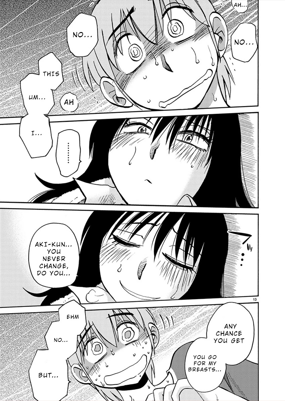 Rakujitsu no Pathos Chapter 72 page 13 - Chapter 72: Sensei… Shouldn’t They be Kept Hidden?