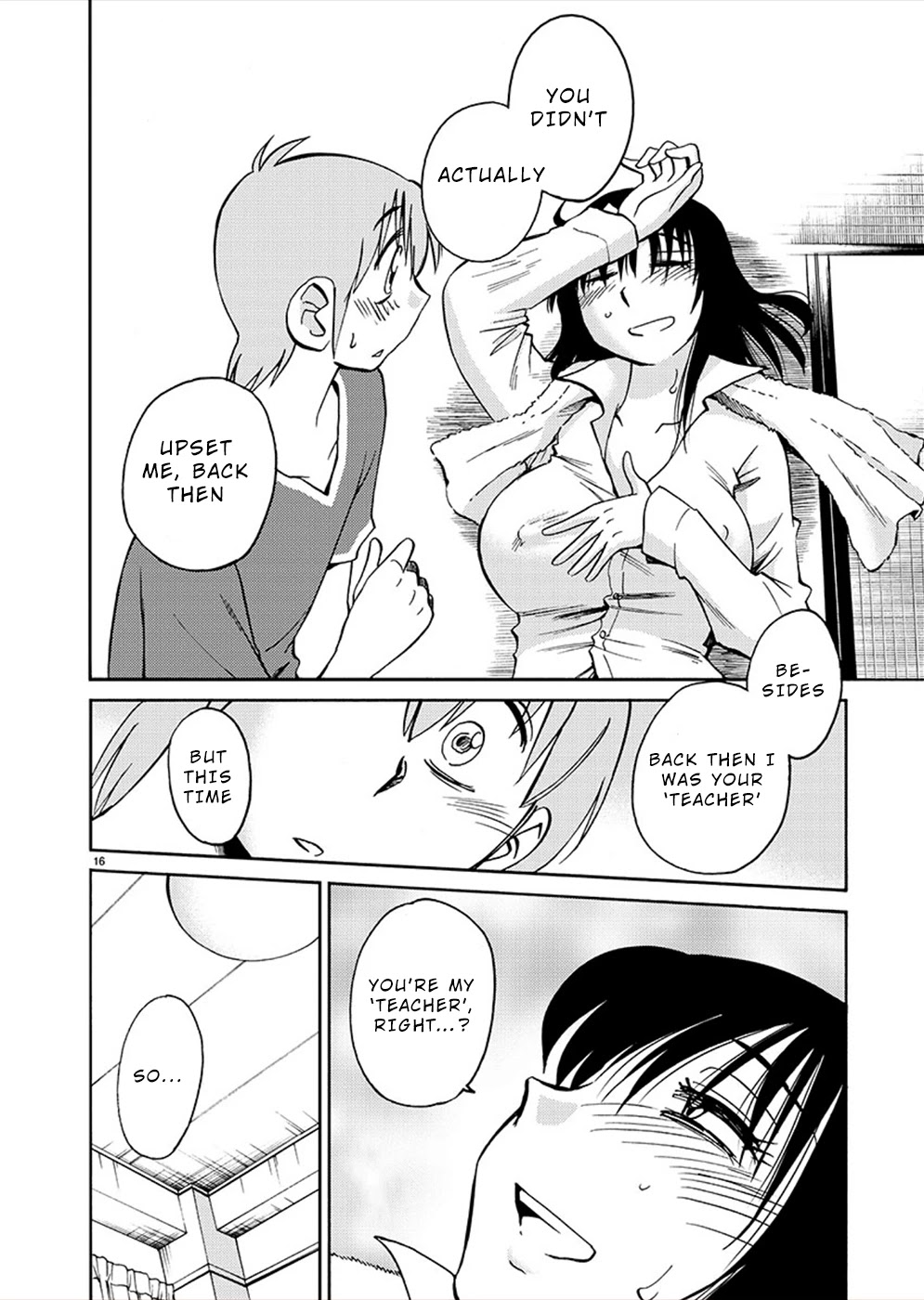 Rakujitsu no Pathos Chapter 72 page 16 - Chapter 72: Sensei… Shouldn’t They be Kept Hidden?