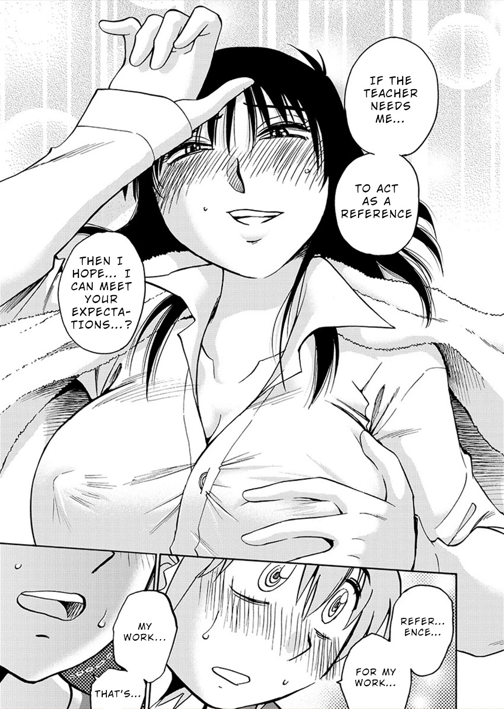 Rakujitsu no Pathos Chapter 72 page 17 - Chapter 72: Sensei… Shouldn’t They be Kept Hidden?