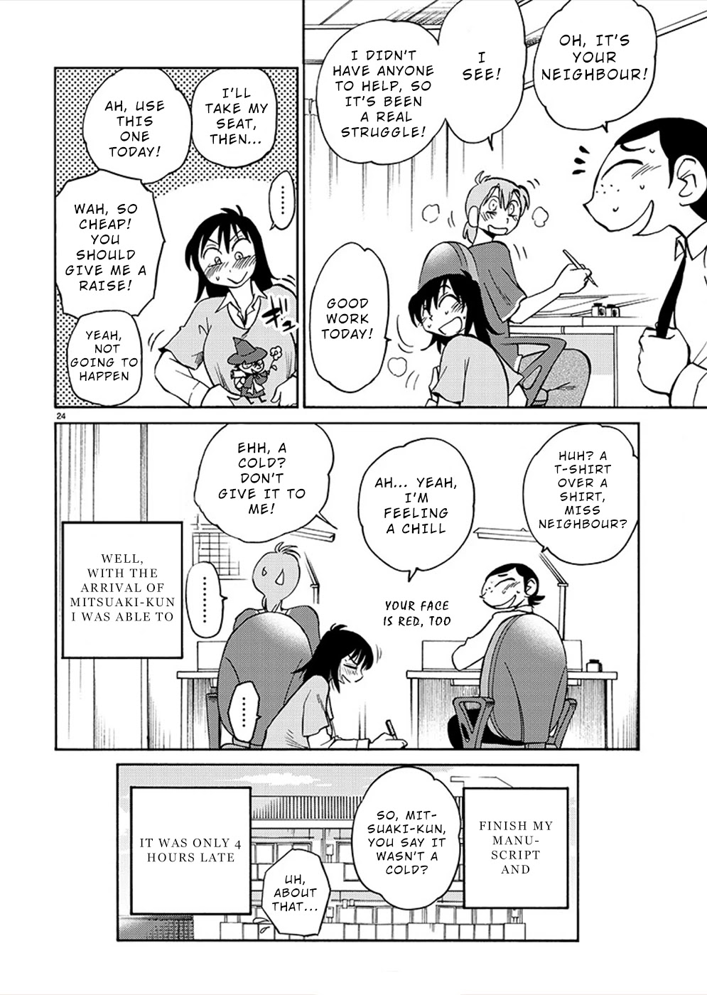 Rakujitsu no Pathos Chapter 72 page 23 - Chapter 72: Sensei… Shouldn’t They be Kept Hidden?