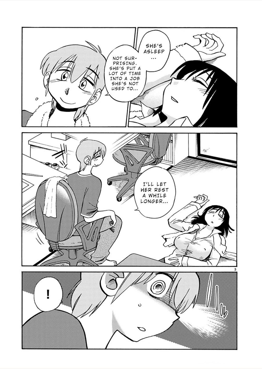 Rakujitsu no Pathos Chapter 72 page 3 - Chapter 72: Sensei… Shouldn’t They be Kept Hidden?