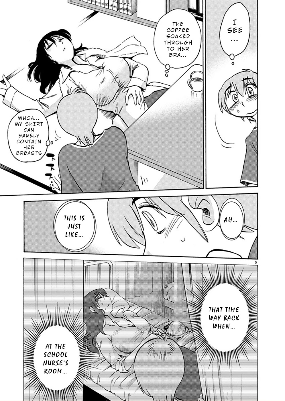 Rakujitsu no Pathos Chapter 72 page 5 - Chapter 72: Sensei… Shouldn’t They be Kept Hidden?