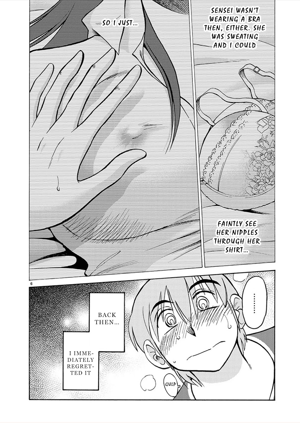 Rakujitsu no Pathos Chapter 72 page 6 - Chapter 72: Sensei… Shouldn’t They be Kept Hidden?