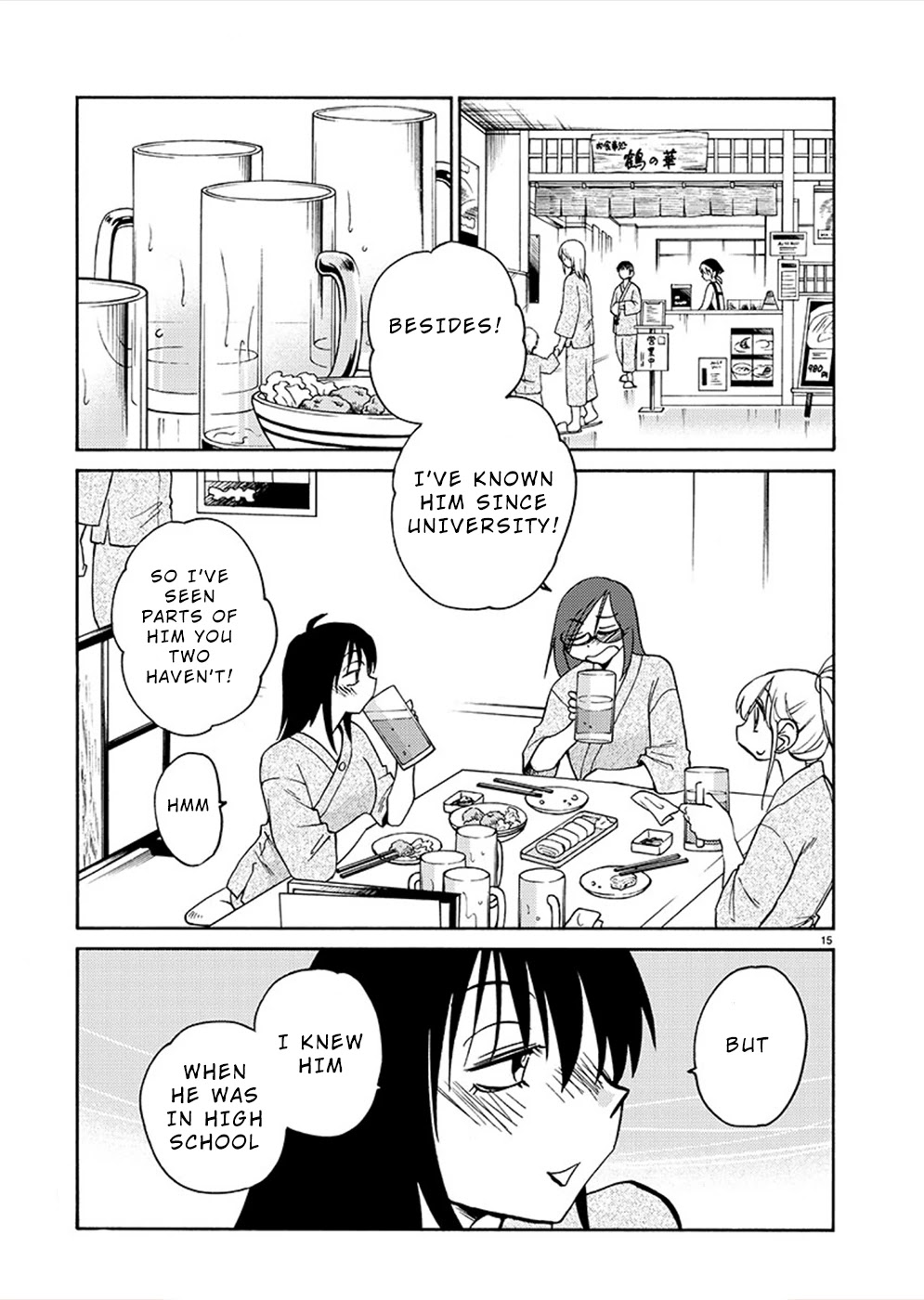 Rakujitsu no Pathos Chapter 73 page 14 - Chapter 73: Could This be Considered a Girl’s Night Out?