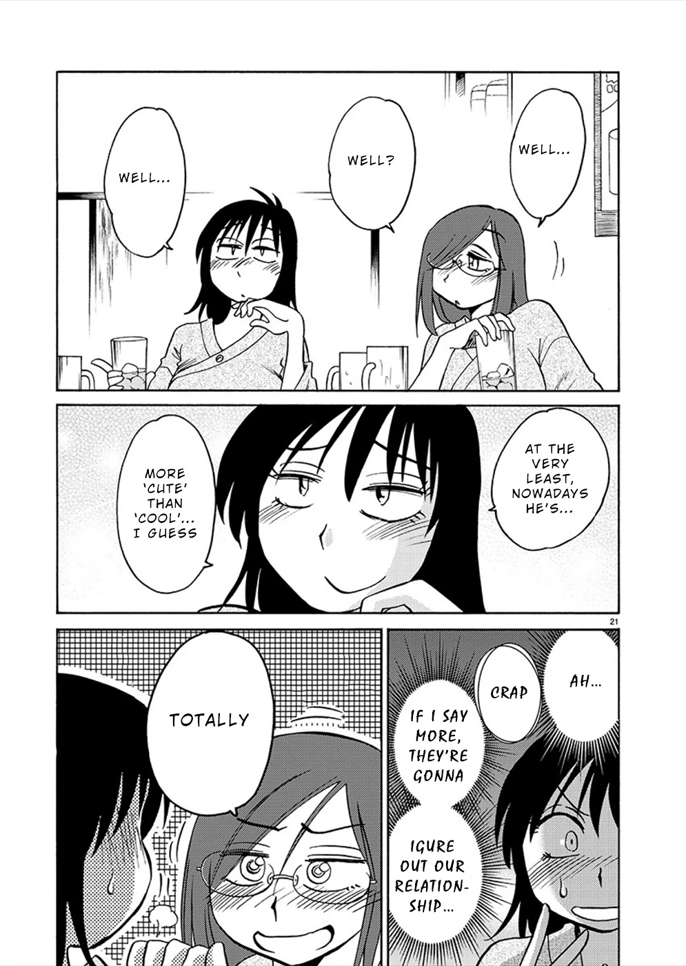 Rakujitsu no Pathos Chapter 73 page 20 - Chapter 73: Could This be Considered a Girl’s Night Out?