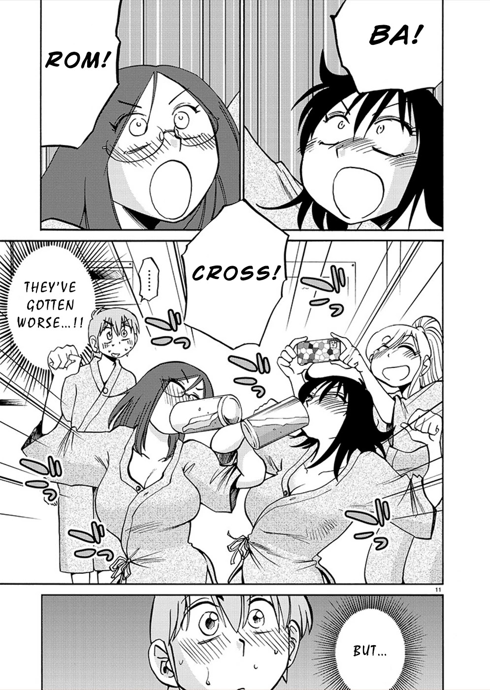 Rakujitsu no Pathos Chapter 74 page 10 - Chapter 74: Are the Fujiwara Girls a Harem?