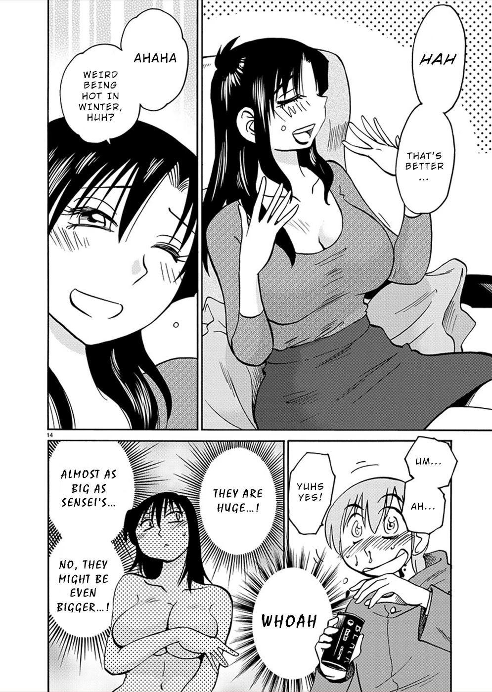 Rakujitsu no Pathos Chapter 75 page 14 - Chapter 75: A Woman Visiting an Onsen… Alone?