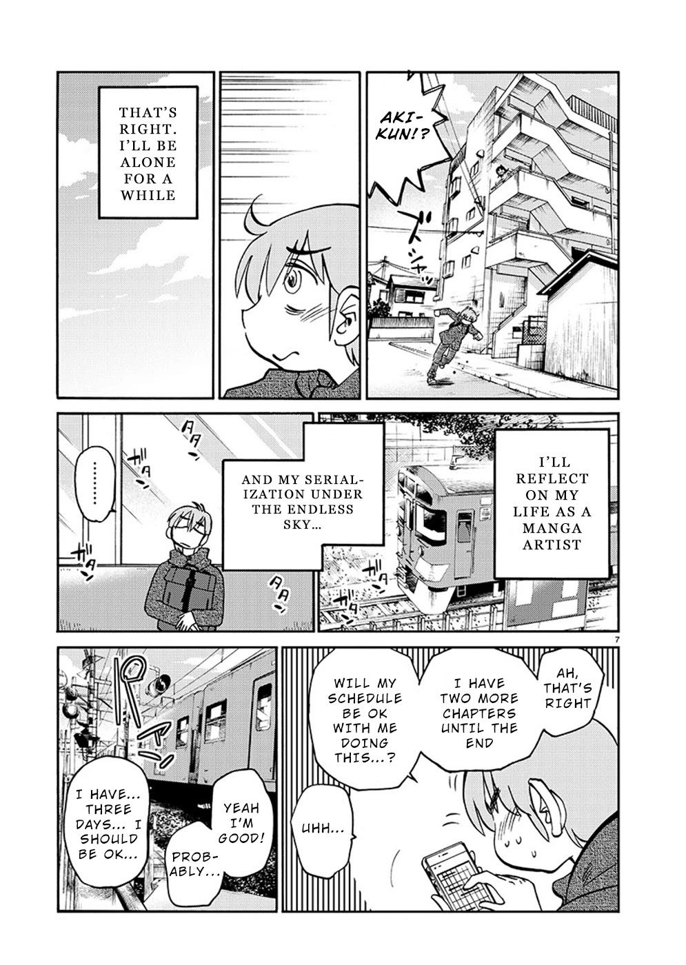 Rakujitsu no Pathos Chapter 75 page 7 - Chapter 75: A Woman Visiting an Onsen… Alone?