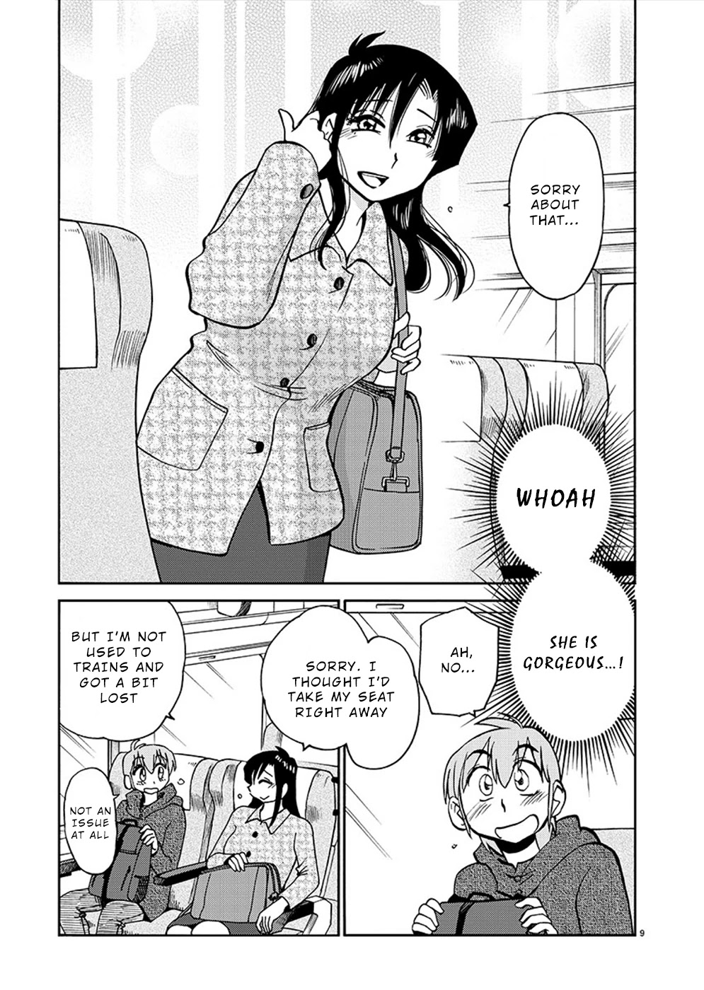 Rakujitsu no Pathos Chapter 75 page 9 - Chapter 75: A Woman Visiting an Onsen… Alone?