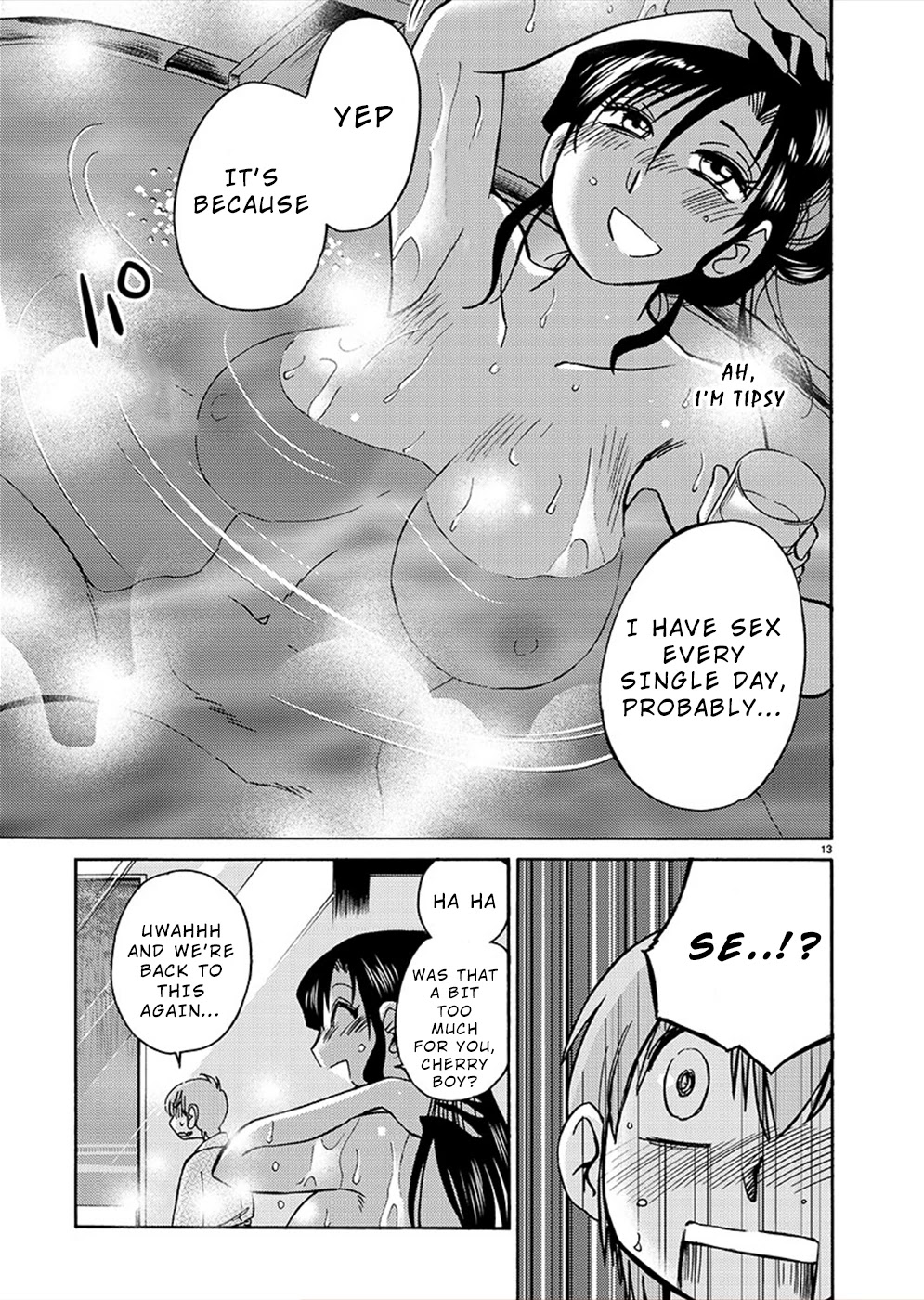 Rakujitsu no Pathos Chapter 76 page 14 - Chapter 76: Is This a What You Call a MILF?