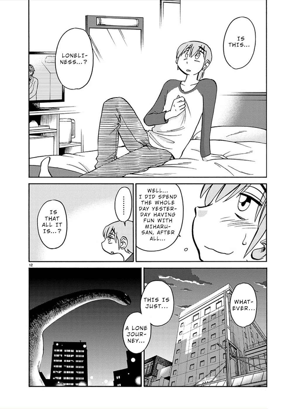 Rakujitsu no Pathos Chapter 77 page 12 - Chapter 77: Cliff Edge Reunion?