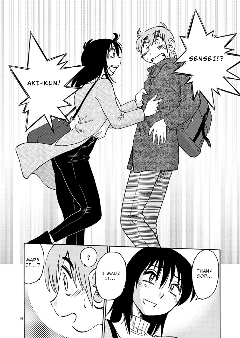 Rakujitsu no Pathos Chapter 77 page 16 - Chapter 77: Cliff Edge Reunion?