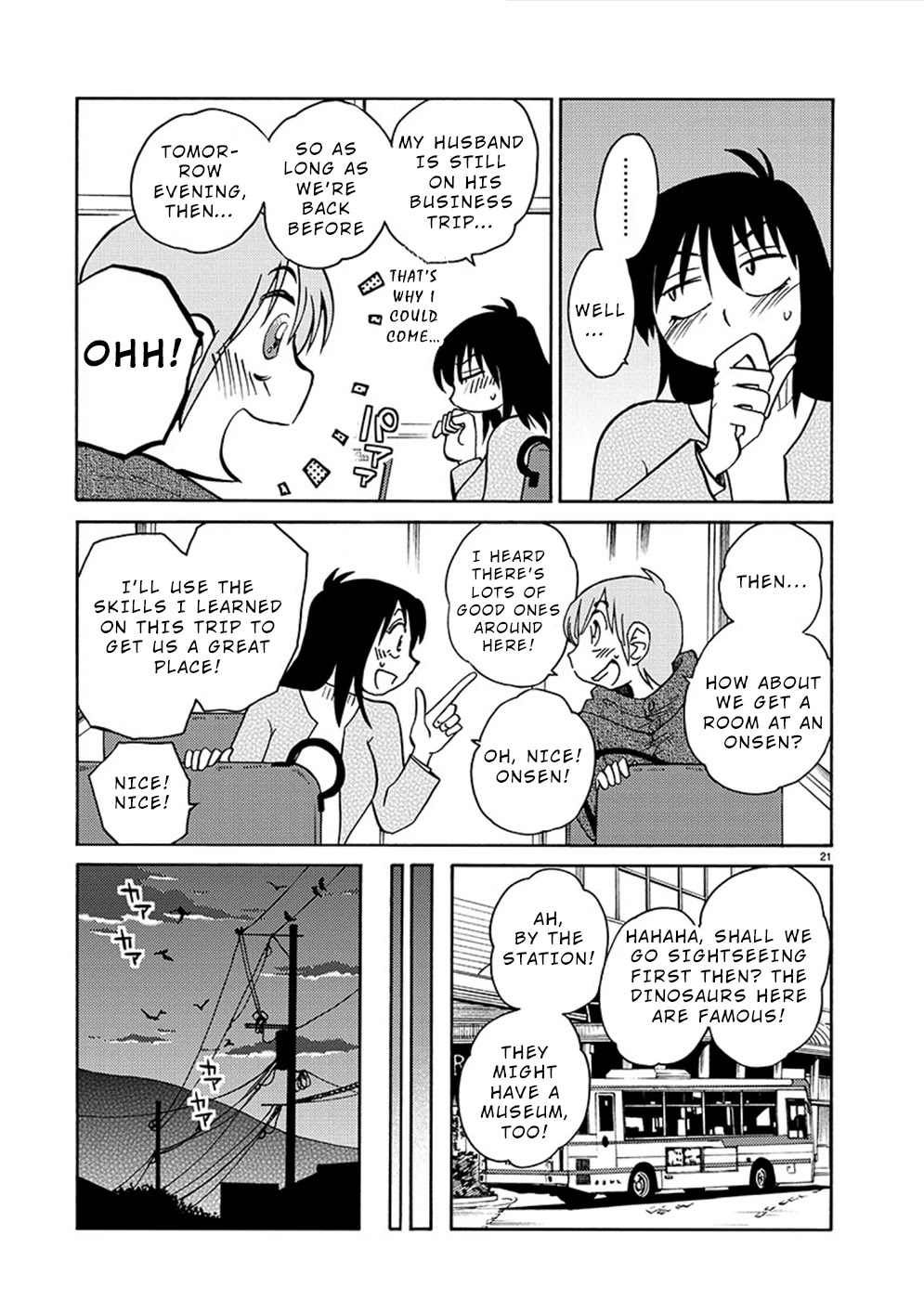 Rakujitsu no Pathos Chapter 77 page 21 - Chapter 77: Cliff Edge Reunion?