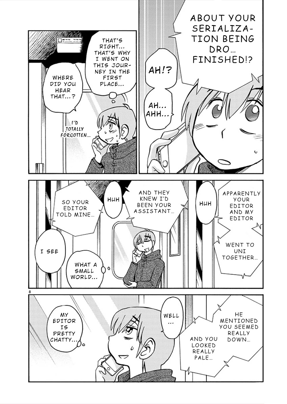 Rakujitsu no Pathos Chapter 77 page 8 - Chapter 77: Cliff Edge Reunion?
