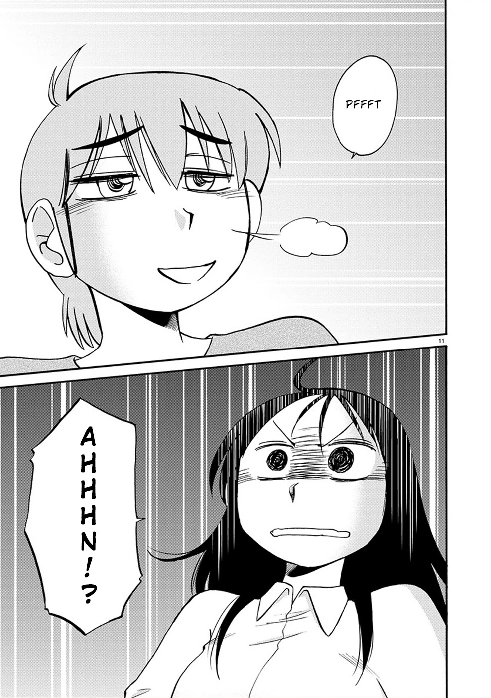 Rakujitsu no Pathos Chapter 82 page 11 - Chapter 82: Is That Black What They Call Gap-Moe?