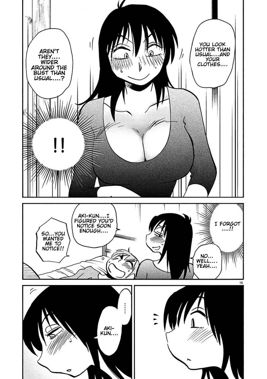 Rakujitsu no Pathos Chapter 84 page 16 - Chapter 84: Are You Tired? Are Those Boobs?