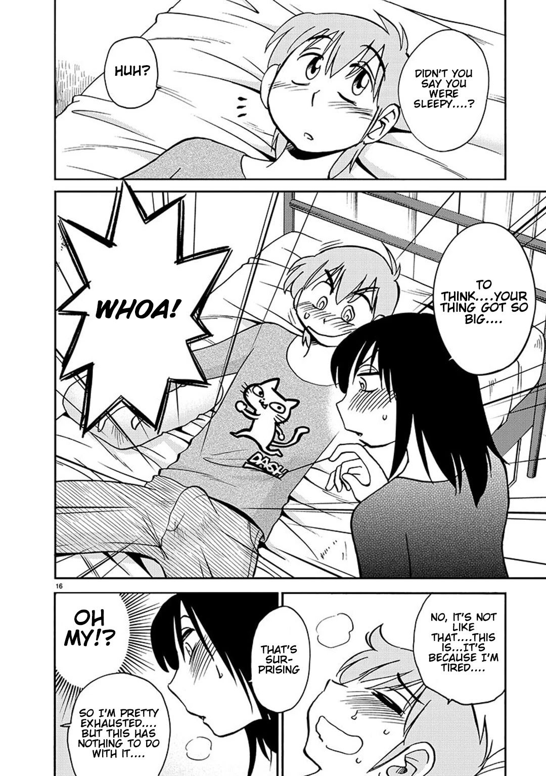 Rakujitsu no Pathos Chapter 84 page 17 - Chapter 84: Are You Tired? Are Those Boobs?