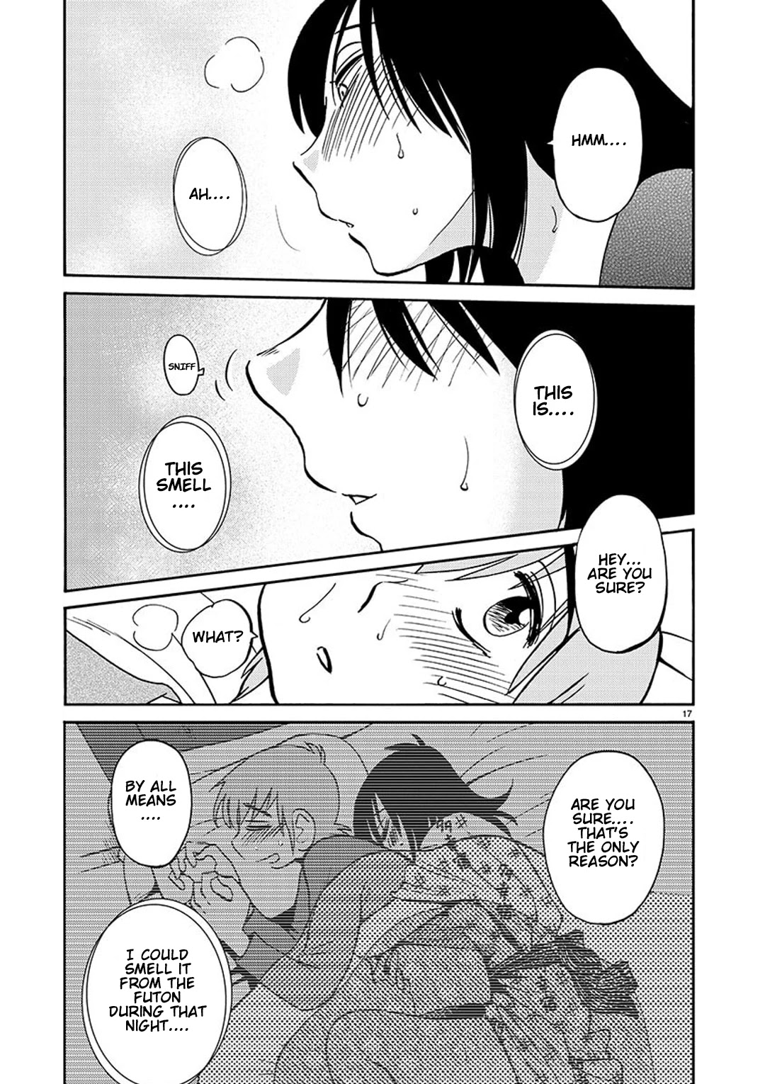 Rakujitsu no Pathos Chapter 84 page 18 - Chapter 84: Are You Tired? Are Those Boobs?