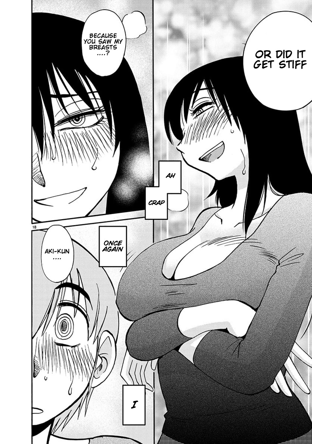 Rakujitsu no Pathos Chapter 84 page 19 - Chapter 84: Are You Tired? Are Those Boobs?
