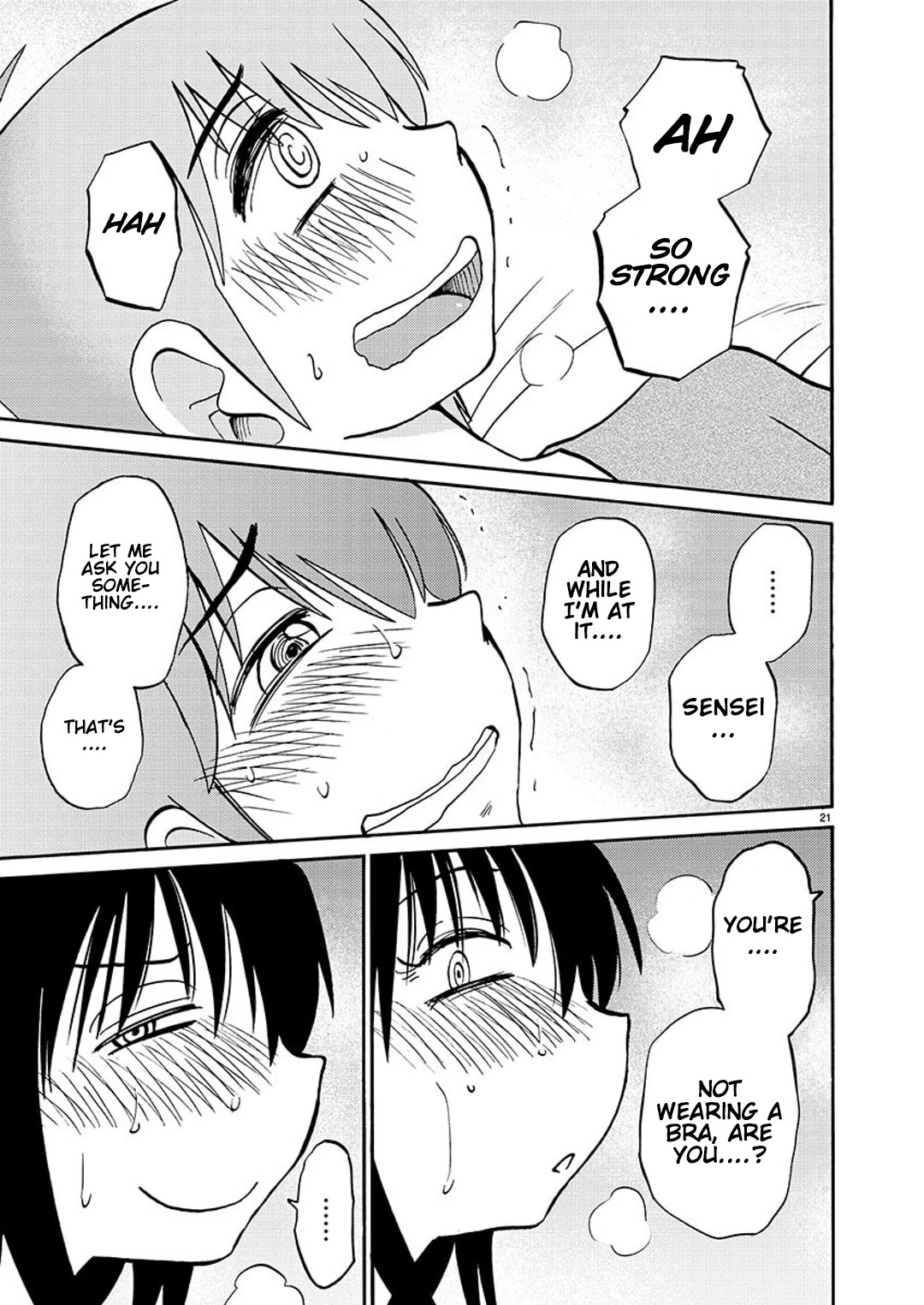 Rakujitsu no Pathos Chapter 84 page 22 - Chapter 84: Are You Tired? Are Those Boobs?