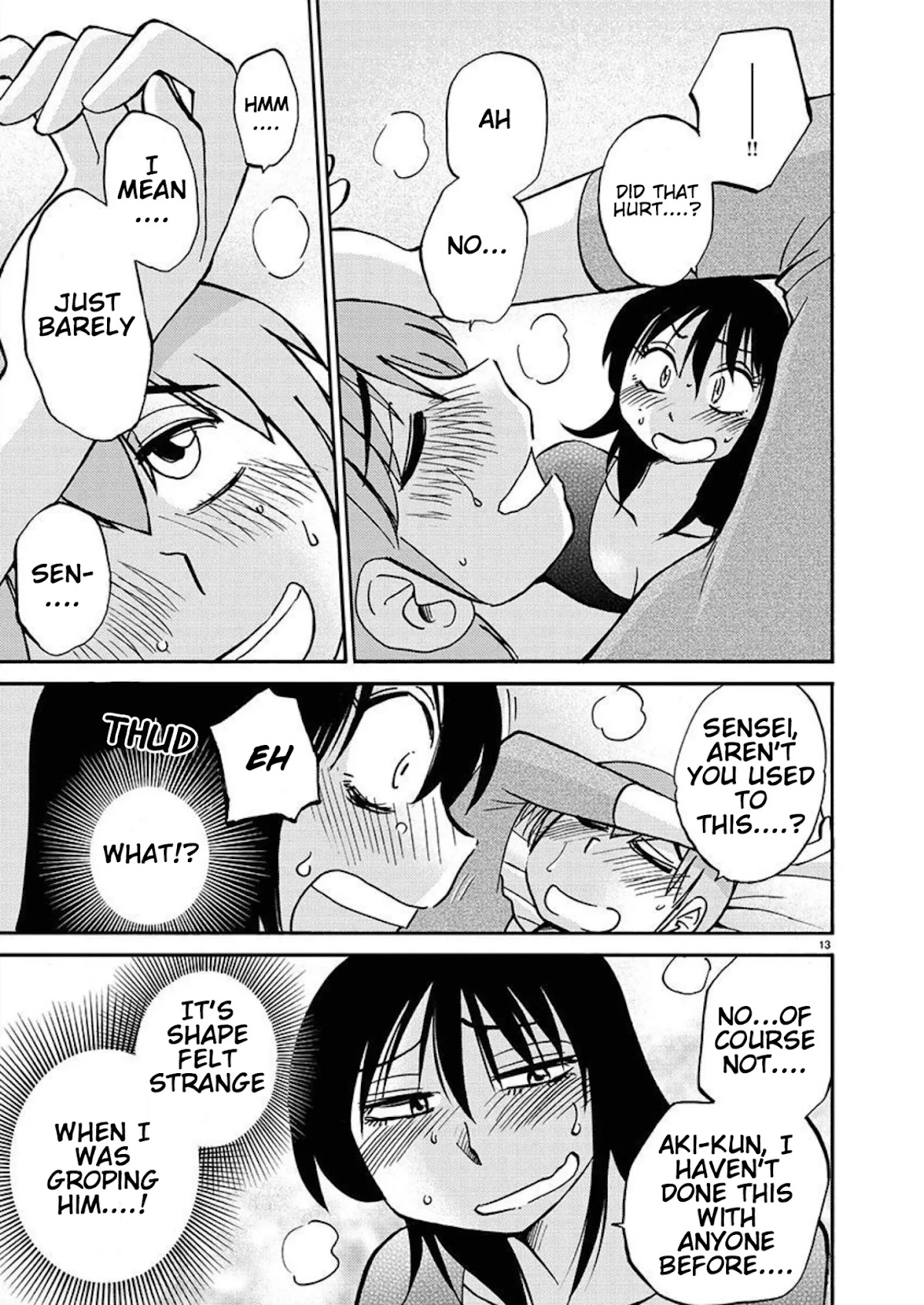 Rakujitsu no Pathos Chapter 85 page 14 - Chapter 85: How is This Different From Sex?