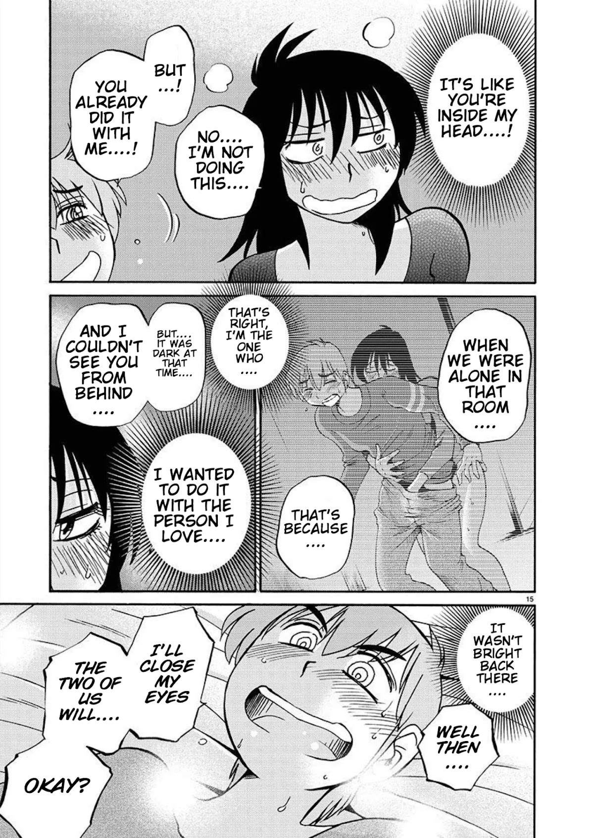 Rakujitsu no Pathos Chapter 85 page 16 - Chapter 85: How is This Different From Sex?