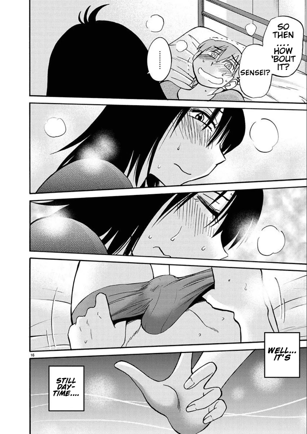 Rakujitsu no Pathos Chapter 85 page 17 - Chapter 85: How is This Different From Sex?