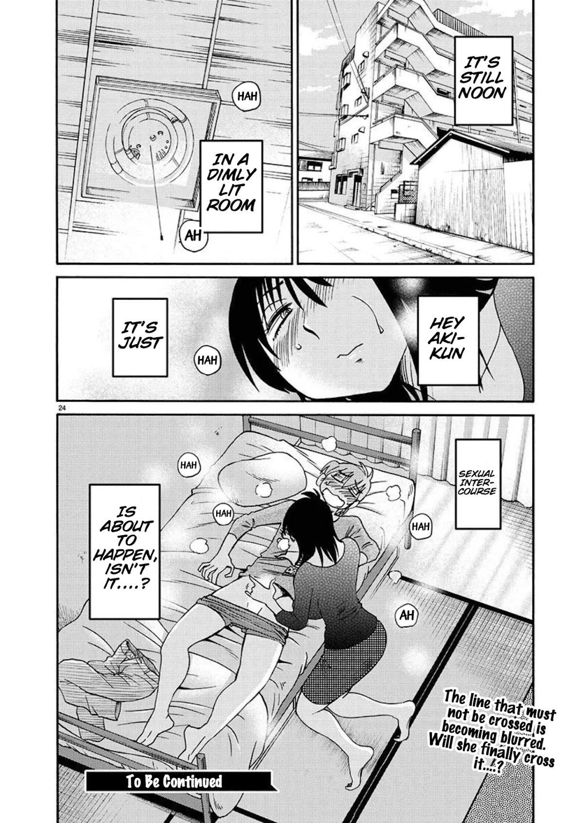 Rakujitsu no Pathos Chapter 85 page 25 - Chapter 85: How is This Different From Sex?