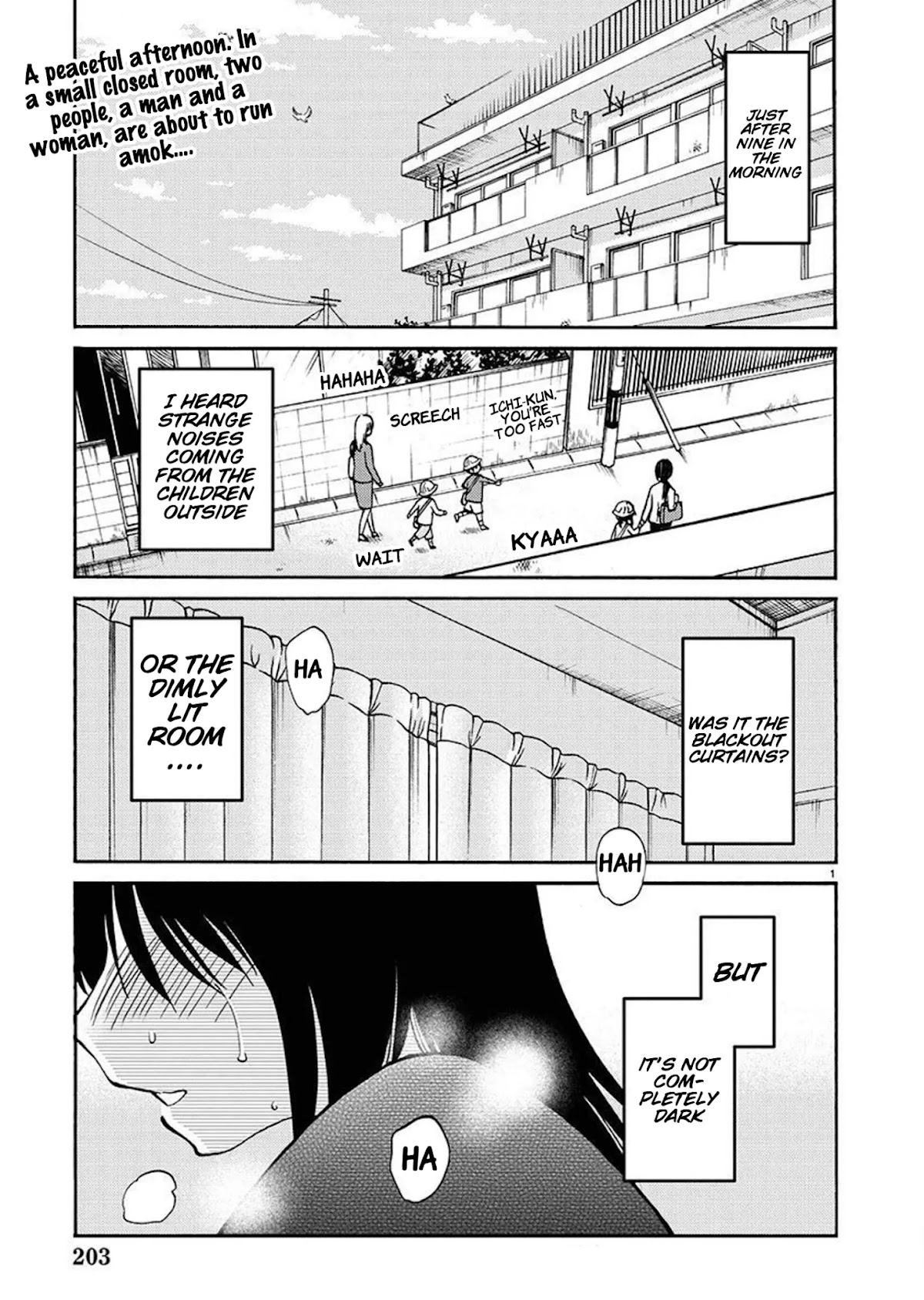 Rakujitsu no Pathos Chapter 85 page 3 - Chapter 85: How is This Different From Sex?