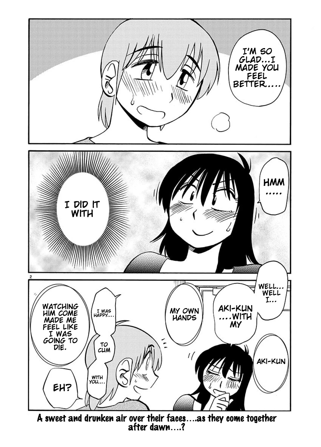 Rakujitsu no Pathos Chapter 88 page 3 - Chapter 88: Did you know that you can have sex without being penerated?