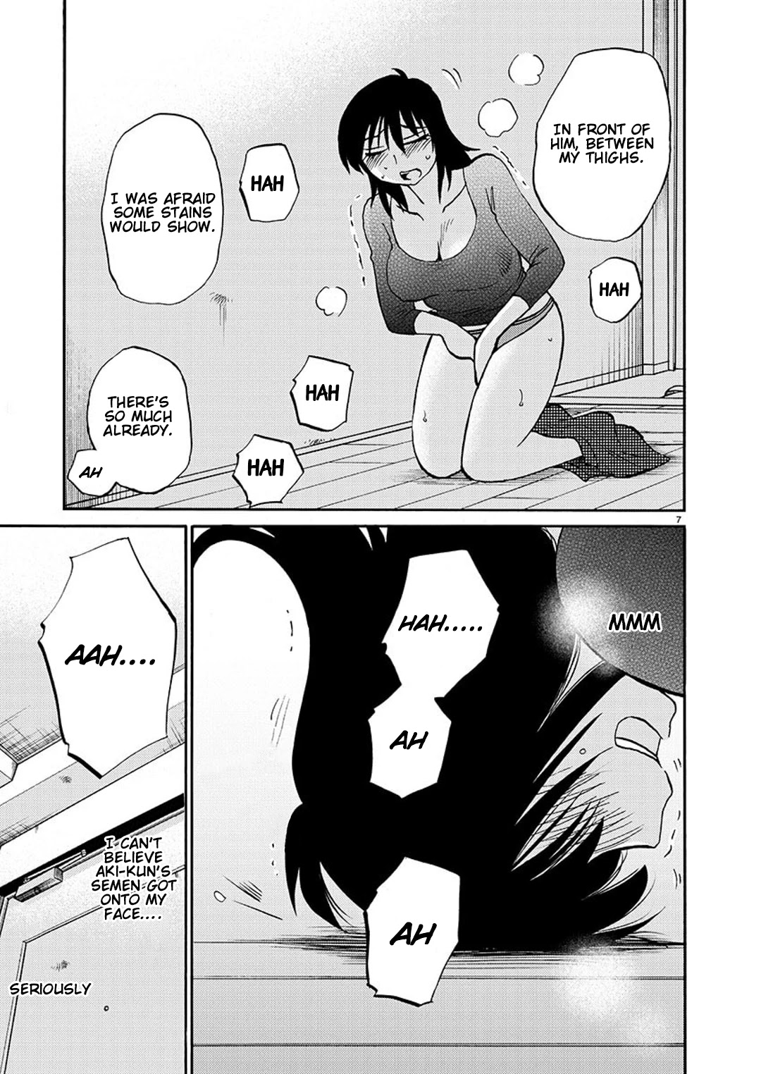 Rakujitsu no Pathos Chapter 88 page 8 - Chapter 88: Did you know that you can have sex without being penerated?