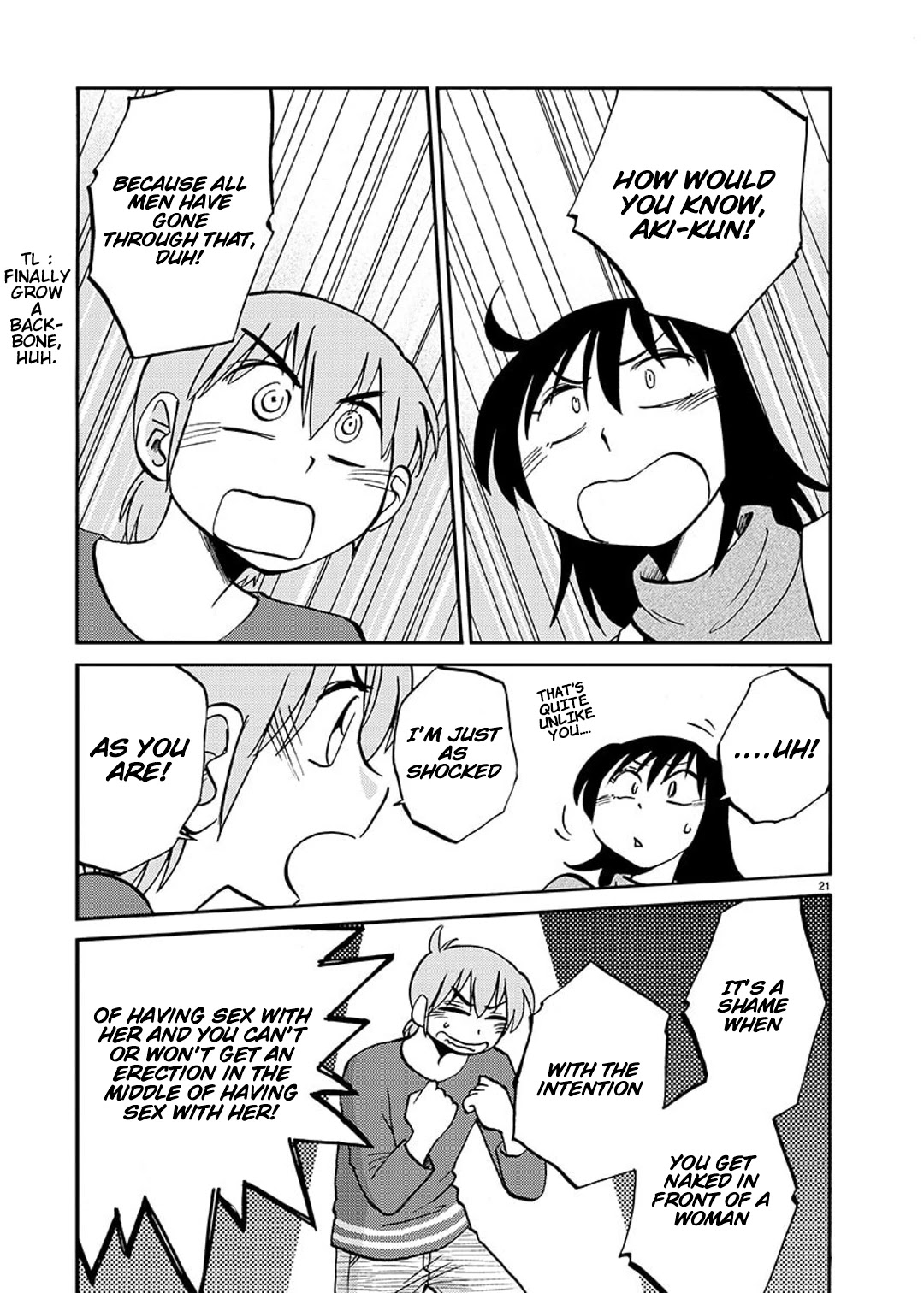 Rakujitsu no Pathos Chapter 90 page 22 - Chapter 90: I Told You I’m Not a Doughnut, Didn’t I?