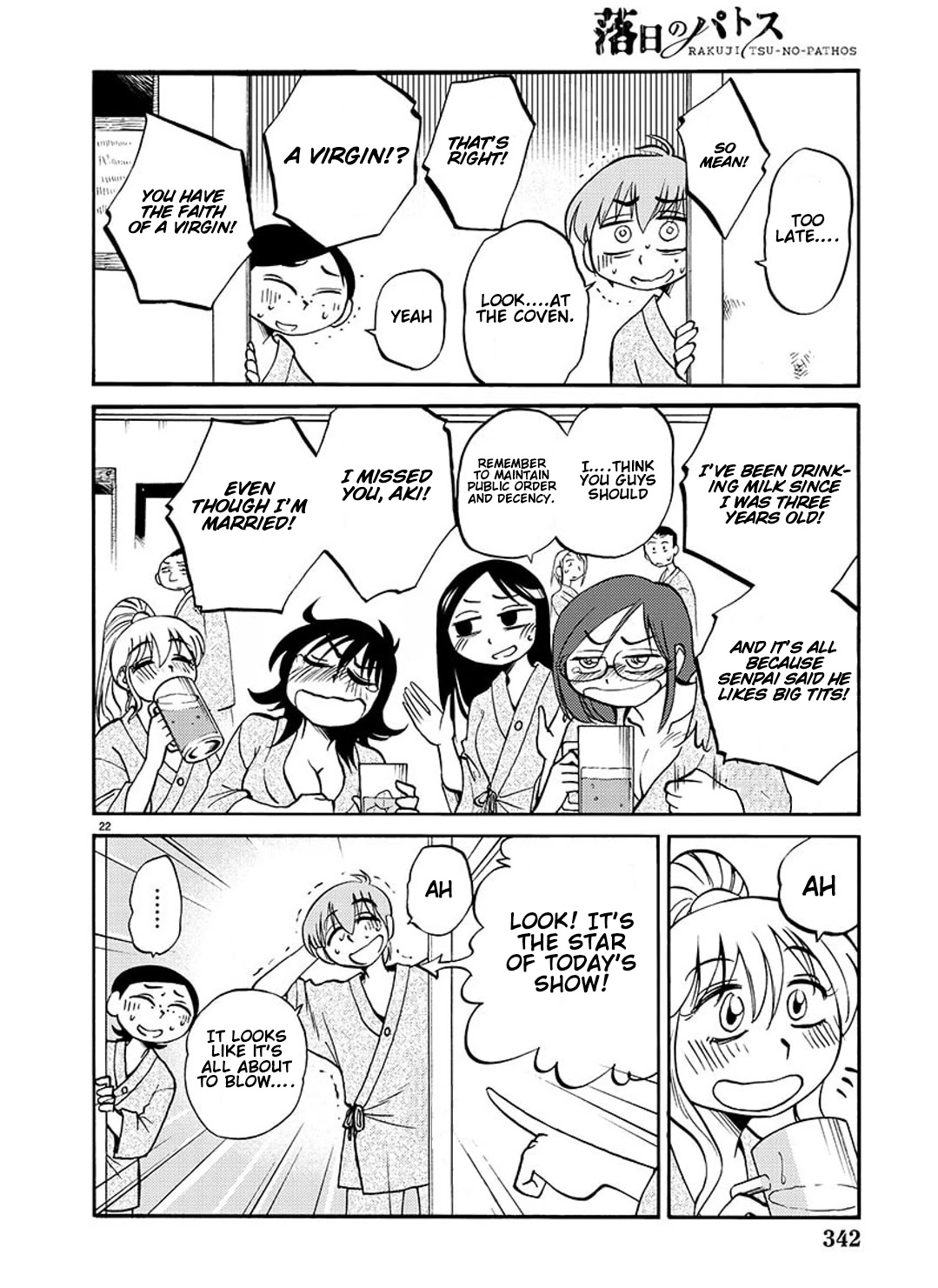 Rakujitsu no Pathos Chapter 91 page 23 - Chapter 91: This is a Coven, Right?